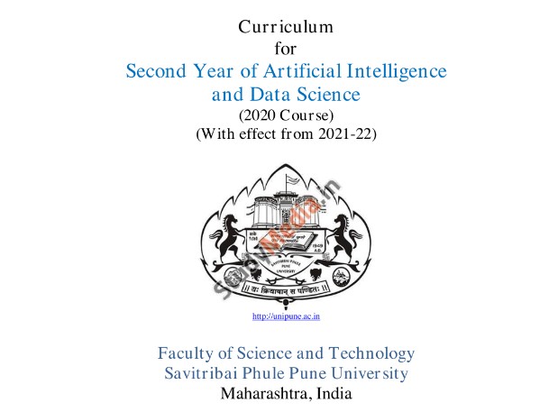 Artificial Intelligence and Data Science Second Year Syllabus