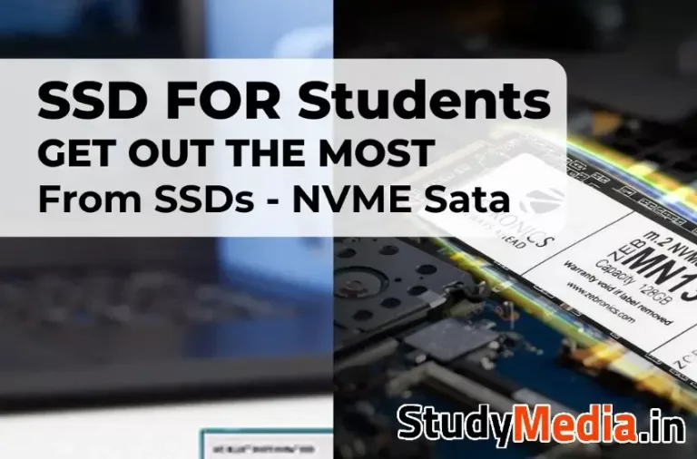 ssds for students nvme sata